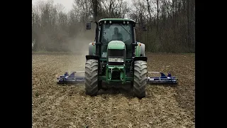 Zatvaranje zimske brazde / Predsjetvena priprema 1.dio  || John Deere 7530 Premium & Tupanjac 5.5m