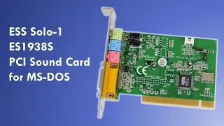 ESS Solo-1 ES1938S PCI Sound Card for DOS Games