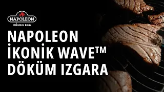 Napoleon İkonik Wave Döküm Pişirme Izgaraları