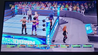 WWE Side - 8 Woman Elimination Match