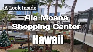 Inside Ala Moana Shopping Center Waikiki Honolulu Hawaii ( Oahu Travel Guide )