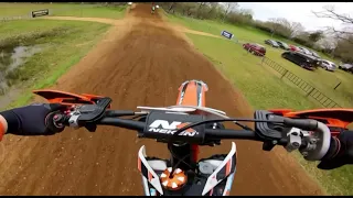 KTM 150SX Raw GoPro Lap At Blaxhall 03/04/21