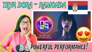 Teya Dora - Ramonda, Polufinale 1 Pesma Za Evroviziju REACTION!