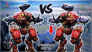 [WR] 🔥 Evora (-20%) VS Vajra – Titan Weapon Comparison | War Robots