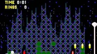 Sonic: The 30 Day Challenge (Sega Genesis Hack) (Sonic) Gameplay Part 5 (Star Light Zone)