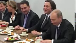 Встреча Путина с коллективом 1 канала 13