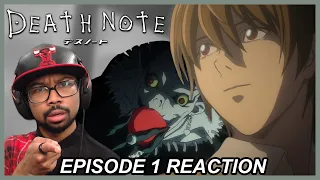 FIRST TIME WATCHING DEATH NOTE! | Death Note Episode 1 Reaction