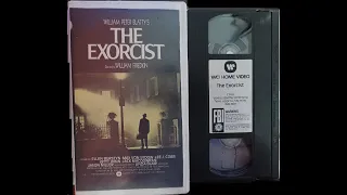 Closing to The Exorcist 1979 VHS