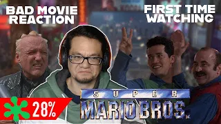 SUPER MARIO BROS. (1993) | BAD MOVIE REACTION | REACTION AND COMMENTARY | WHAT WERE THEY THINKING???