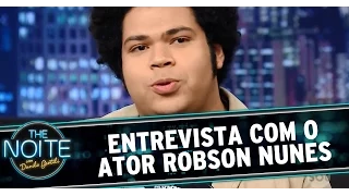 The Noite (05/11/14) - Entrevista com Robson Nunes, o Tim Maia no cinema