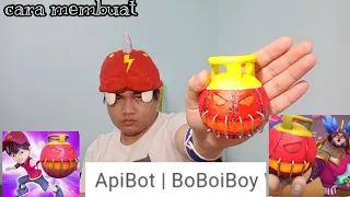 cara membuat apibot BoBoiBoy