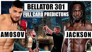 Bellator 301: Amasov vs. Jackson FULL CARD Predicitions