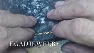 HOW TO SOLDER A HOLLOW ROPE CHAIN BACK TOGETHER CORRECTLY