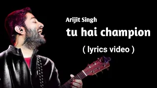tu hai champion : Arijit Singh new song ||kartik Aaryan, Pritam #arijitianfans #soulfullarijitsingh