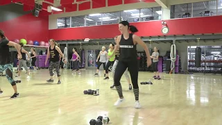 Cathe Friedrich's Time To HIIT It   Low Impact  Live Workout