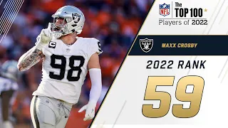 #59 Maxx Crosby (DE, Raiders) | Top 100 Players in 2022