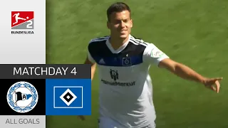 Thunderbolt by Bénes | Arminia Bielefeld - Hamburger SV 0-2 | All Goals | MD 4 –  Bundesliga 2