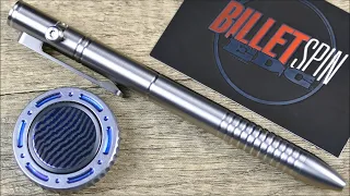 On Point EDC: BilletSpin EDC – Titanium CamPen, Outstanding Premium Pen Engineered & Made in the USA