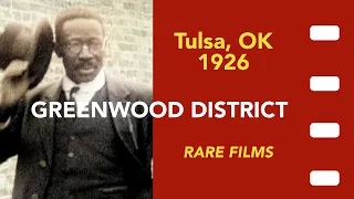 Greenwood Tulsa OK 1926 - After Race Massacre [colorized 60fps]