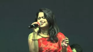Singing performance by Satish and Sheuli at Deepanwita Cultural Association on Nabami, 2014