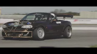 Mazda Miata Drift - Piotr "Zaq" Żaczek Tor Jastrząb 14.04.2018