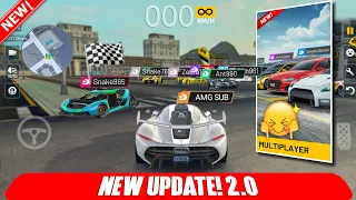 NEW! MULTIPLAYER UPDATE 2.0 || Extreme Car Driving Simulator 😍