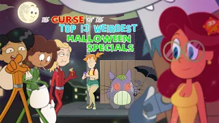 Familiar Faces: Curse of the Top 13 Weirdest Halloween Specials 🎃 #animation #halloween