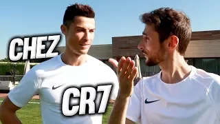 I PLAYED WITH CRISTIANO RONALDO IN HIS OUSE !