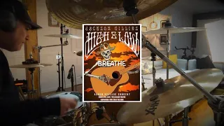 PINK FLOYD - Breathe  (Jackson Gillies version) DAVE DESRUISSEAUX OFFICIAL DRUM CHANNEL