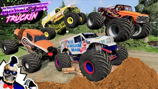 Monster Truck Mud Battle #26 | BeamNG Drive | Mace Mace Tv