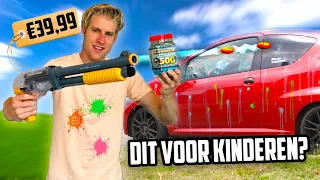 KINDERPAINTBALL GADGET TESTEN