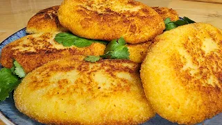 POTATO CUTLETS WITH FILLING☆JUST TWO INGREDIENTS☆AFTER MY GRANDMOTHER’S RECIPE
