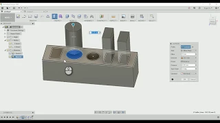 Fusion 360 - Extrude - Операция выдавливание