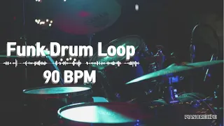 Funk Drum Loop 90bpm (Simple Groove Beat)