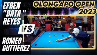 EFREN BATA REYES vs ROMEO GUTTIEREZ - 2023 Olongapo Open