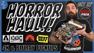 Horror Haul | 4K & Blu-ray Pickups Plus Horror Pack | October 2023