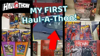 My First Toy Hunt In Years Turned Into A Haul-A-Thon! Target Toy Hunt For Marvel Legends, TMNT & WWE