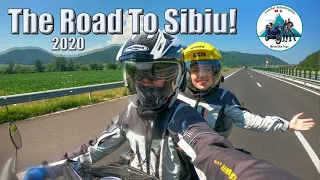 The Road to Sibiu on our Transalp 650 - S1. Eps.9