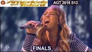 Glennis Grace sings “Run” ABSOLUTELY SENSATIONAL | America's Got Talent 2018 Finale AGT