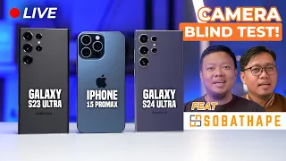 JUARA KAMERA HP?! GALAXY S23 ULTRA vs IPHONE 15 PRO MAX vs GALAXY S24 ULTRA | BIT BLIND TEST EPS 15