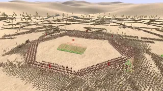 1000 ROMANS vs 11800 BEST EGYPTIAN UNITS - ROME: Total War (4K Gameplay)