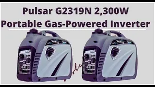Pulsar G2319N 2,300W Portable Gas-Powered Inverter