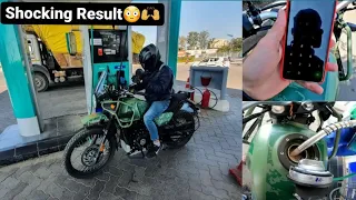 New 2022 Himalayan Mileage Test | Royal Enfield Himalayan Tank to tank Mileage |