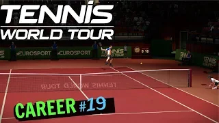 Tennis World Tour - FIRST SET TUSSLE - Career #19 - PS4 Gameplay