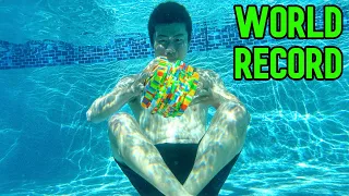 17x17 RUBIK'S CUBE UNDERWATER SOLVE (WORLD RECORD!)