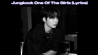 Jungkook Ai Cover - One Of The Girls (Lyrics)