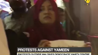 Maldives crisis: Protests erupt against Mohammed Yameen