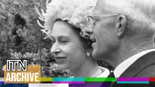 A Young Queen and Prince Philip Attend Chelsea Flower Show (1967)