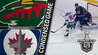 Minnesota Wild vs Winnipeg Jets R1, Gm2 apr 13, 2018 HIGHLIGHTS HD