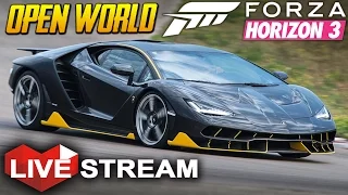Forza Horizon 3 Gameplay | Racing Across Open World Australia in 4k | Livestream